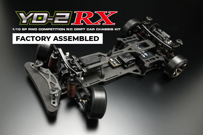 Yokomo YD-2RX Black Version RWD Factory Assembled Drift Car Kit